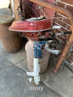 VTG Outboard Motor Boat Sea King Parts Restoration Montogmery Ward 1.5 HP