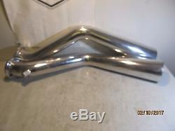 VTG POLISHED ALUMINUM Over Transom EXHAUST PIPES V-Drive Jet Boat Marine Hydro