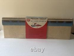 VTG Phillips 66 Power Yacht Boat withBox Dock Parts Decals NEW Never Assembled