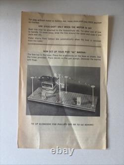 VTG Phillips 66 Power Yacht Boat withBox Dock Parts Decals NEW Never Assembled