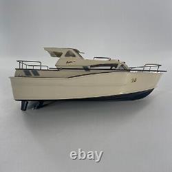 VTG RARE Jupiter 401 RC Leisure Boat Ship Wooden Model 17 FOR PARTS