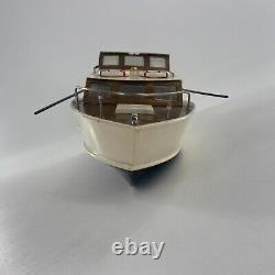 VTG RARE Jupiter 401 RC Leisure Boat Ship Wooden Model 17 FOR PARTS