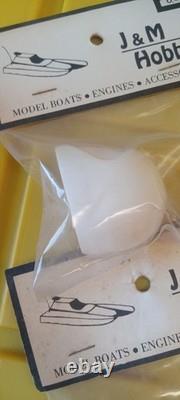 VTG RCBOAT AEROMARINE, DUMAS. RACING CANOPY HATCH PARTS. J&M Hobby