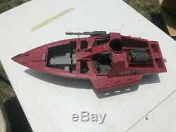 Vintage1985 GI Joe Cobra Moray Hydrofoil Boat Incomplete Parts