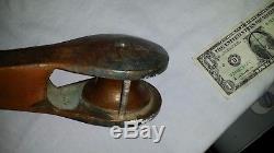 Vintage 12 Bronze Deck Bow Pulley Boat Part Sailing Nautical 7 pounds
