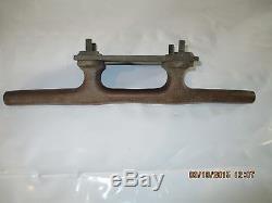 Vintage 15 Solid Bronze Cleat with plate and hardware Chris Craft, Wooden Boat