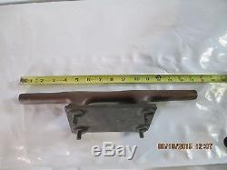 Vintage 15 Solid Bronze Cleat with plate and hardware Chris Craft, Wooden Boat