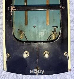 Vintage 17.5 Cabin Cruiser Battery Powered Model Boat Japan Restoration / Parts