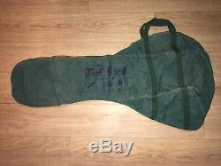 Vintage 1940's 50's Johnson Seahorse Outboard Canvas Carrying bag Moto pouch NOS