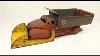 Vintage 1940s Marx Lumar Construction Plow Shovel Truck Restoration