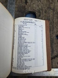 Vintage 1946-1956 Champion Outboard Boat Motor Master Manual / Parts List