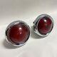 Vintage 1950 Pontiac Guide Tailights Hot Rod Scta Pair