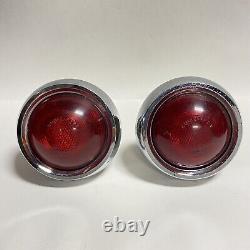 Vintage 1950 Pontiac GUIDE Tailights Hot Rod SCTA PAIR