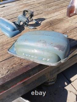 Vintage 1950's Evinrude Fastwin 14hp Outboard Boat Motor Parts, Model #4441