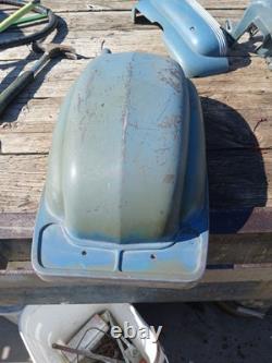 Vintage 1950's Evinrude Fastwin 14hp Outboard Boat Motor Parts, Model #4441