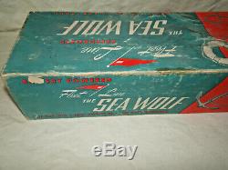Vintage 1950's Fleet Line The Sea Wolf Speed Boat As is for parts only