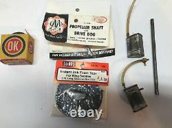 Vintage 1950's Gas Powered Parts Lot For Old Hydroplane Boats