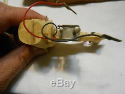 Vintage 1950's Japan Toy Boat Parts & Battery Operated Motor