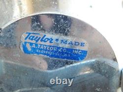 Vintage 1950's Taylor Made Boat Spot Light With Mount Works Parts Estate Find