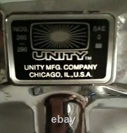 Vintage 1950's Unity A27 Police/boat Spotlight Square Body For Parts