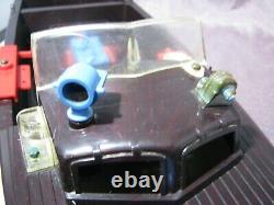 Vintage 1950s Ideal Toys Harbor Launch Plastic Toy Boat For Parts