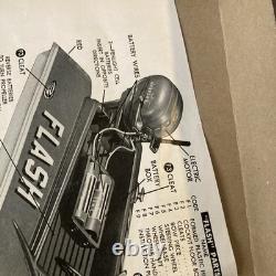 Vintage 1950s Lindberg Line Flash Toy Racing Outboard Boat Box And Parts Read