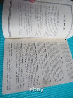 Vintage 1950s Oliver 15hp Model K Boating Instructions And Parts List Booklet