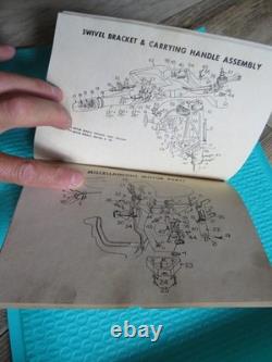Vintage 1950s Oliver 15hp Model K Boating Instructions And Parts List Booklet
