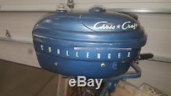 Vintage 1951 Chris Craft Challenger Outboard Motor Free Shipping
