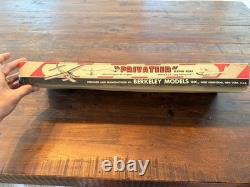 Vintage 1953 Berkeley Privateer Flying Boat Model Kit Balsa Wood Parts + Box