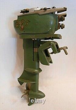 Vintage 1954 K&O JOHNSON Sea Horse 25HP Toy Outboard Boat Motor UNTESTED PARTS