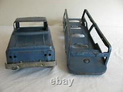 Vintage 1959-61 Tonka Toys Blue Marine Boat Transport Hauler #41 Parts / Restore