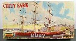 Vintage 1959 First Issue Aurora Cutty Sark Sailing Ship Kit#432-198sealed Parts
