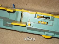 Vintage 1960 Remco Mighty Matilda Aircraft Carrier Boat Ship with many parts
