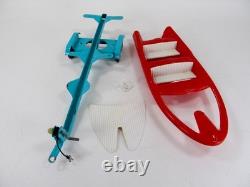 Vintage 1960's Tonka Toys Tonka Clipper / Runabout Boat & Trailer Parts
