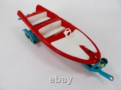 Vintage 1960's Tonka Toys Tonka Clipper / Runabout Boat & Trailer Parts