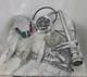 Vintage 1960s 1970s Speed Boat Parts Tie Down Light Speedometer