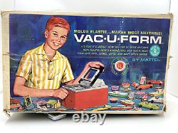 Vintage 1962 Mattel Vac U Form 442 Plastic Mold Machine Playset Parts Boat Car