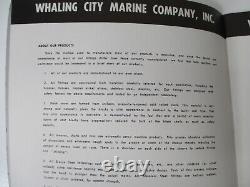 Vintage 1962 Modern Yacht Fittings Whaling City Marine Parts Ship Boat Catalog