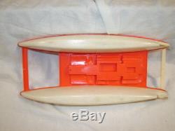 Vintage 1963 Eldon Hard Plastic Boat Ship Catamaran Miss Waikiki Toy Parts