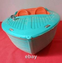 Vintage 1964 Green Irwin Barbie Speed Boat for Mattel Irwin Parts/Repair 2