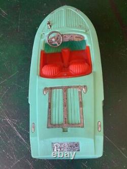 Vintage 1964 Mattel-Irwing Barbie Speedboat Boat & Trailer Parts or Restore