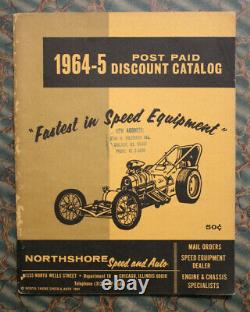 Vintage 1964 Speed Shop CATALOG Drag RACING nhra HOT ROD scta custom Moon Bell