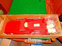 Vintage 1965 Phillips 66 Pier 66 Battery operated Boat and Pier Play Set Parts
