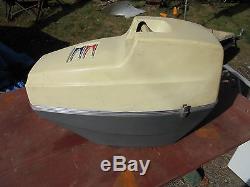 Vintage 1966 Evinrude 3HP Folding Shaft Outboard Boat Motor WithCase Runs