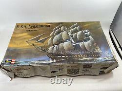 Vintage 1966 Revell USS Constitution Old Ironsides 3 Foot Model Damaged Parts
