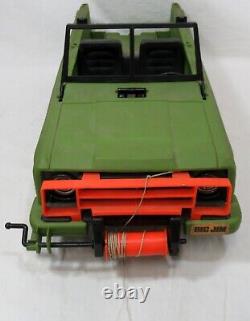 Vintage 1970's Mattel Big Jim Lot Boat Jeep Figure Parts Clothes Rhinoceros etc