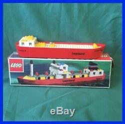 Vintage 1970s Lego Legoland Model Ferry Ship Boat Boxed Parts A. F