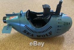 Vintage 1970s Palitoy Action Man Transport Command SEA WOLF Submarine Parts Boat