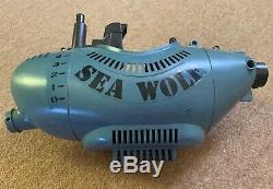 Vintage 1970s Palitoy Action Man Transport Command SEA WOLF Submarine Parts Boat